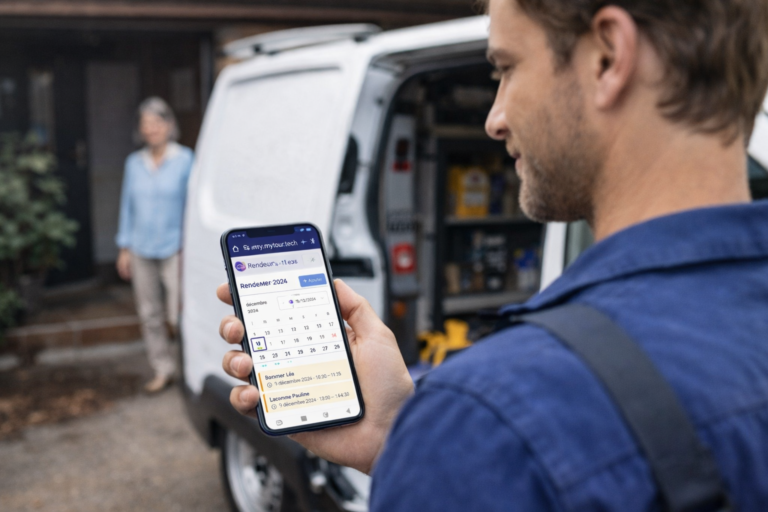 Logiciel de gestion des interventions MyTour pour professionnels du soin, de l’entretien et du dépannage